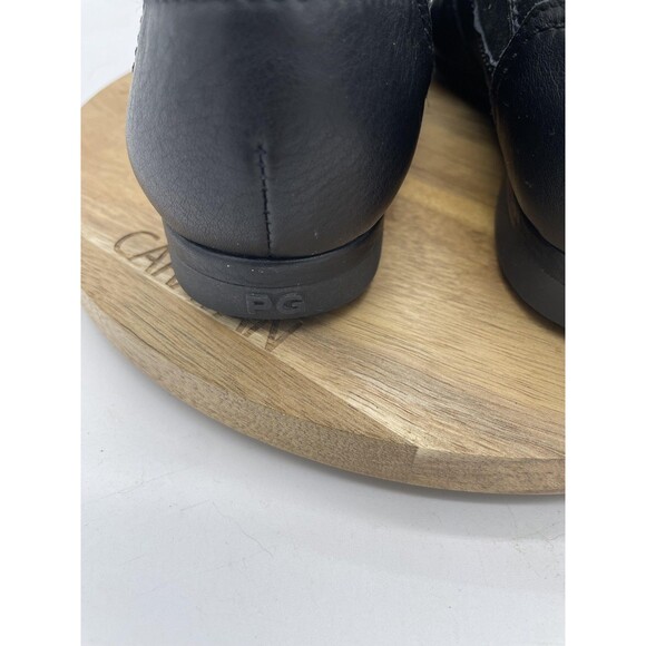 Paul Green Sneakers Womens 7.5 Black Leather Suede Lace Up Comfort Sneakers - Picture 5 of 12